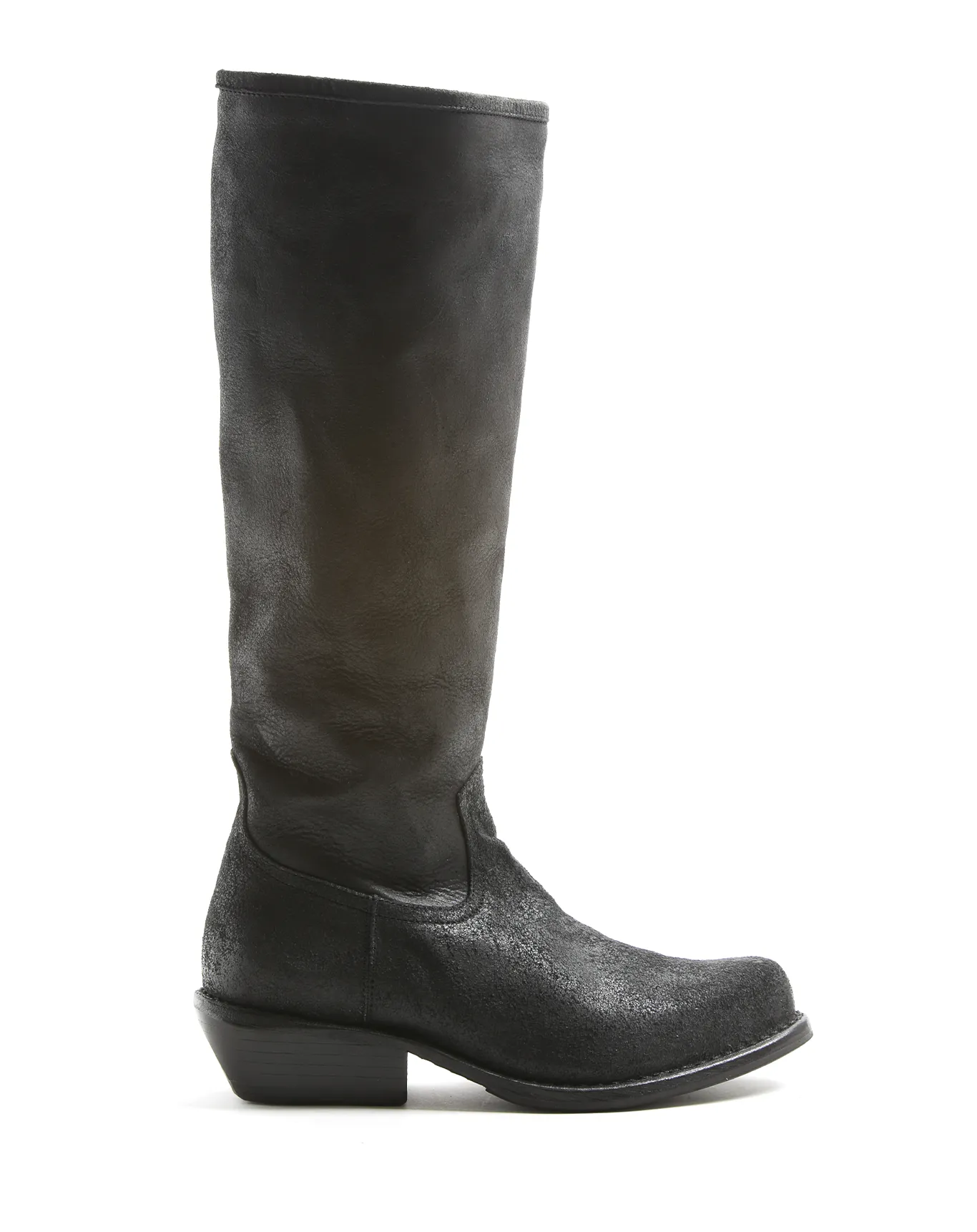 DORA Black Leather Boots sold by Fiorentini + Baker