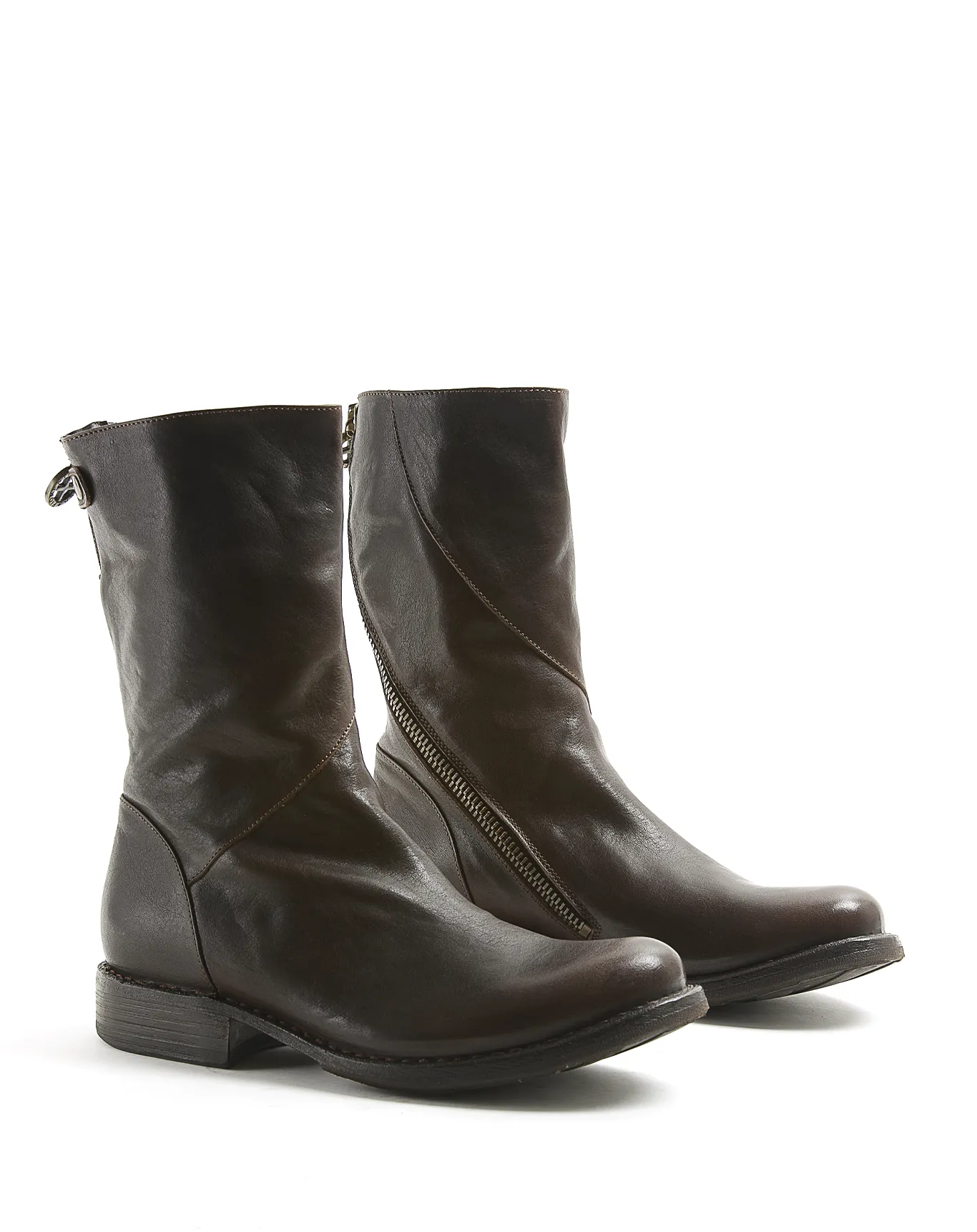 EZEE Brown Leather Boots sold by Fiorentini + Baker product image thumbnail 2