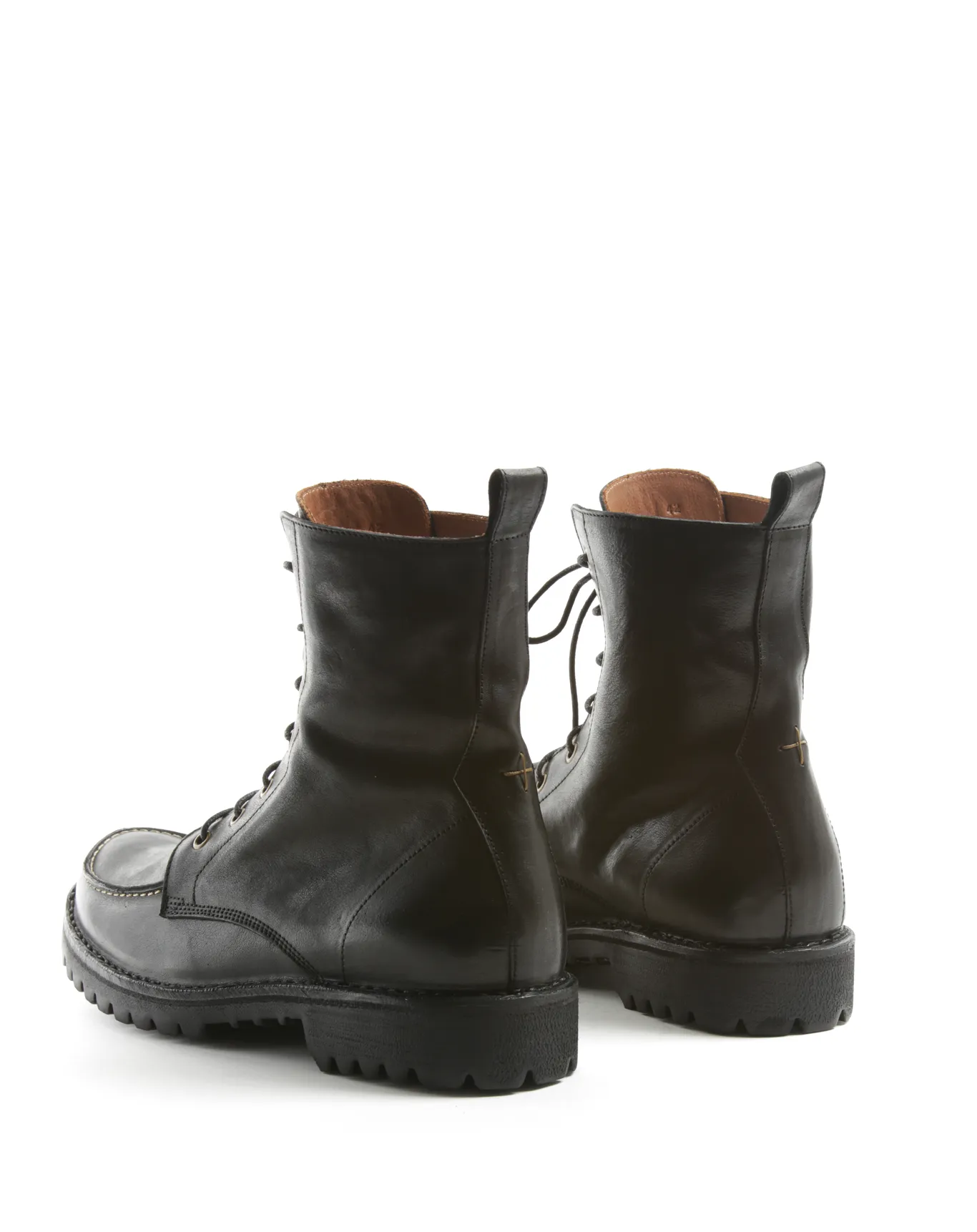 M-EXESS Black Leather Lace-up Boot sold by Fiorentini + Baker product image thumbnail 3