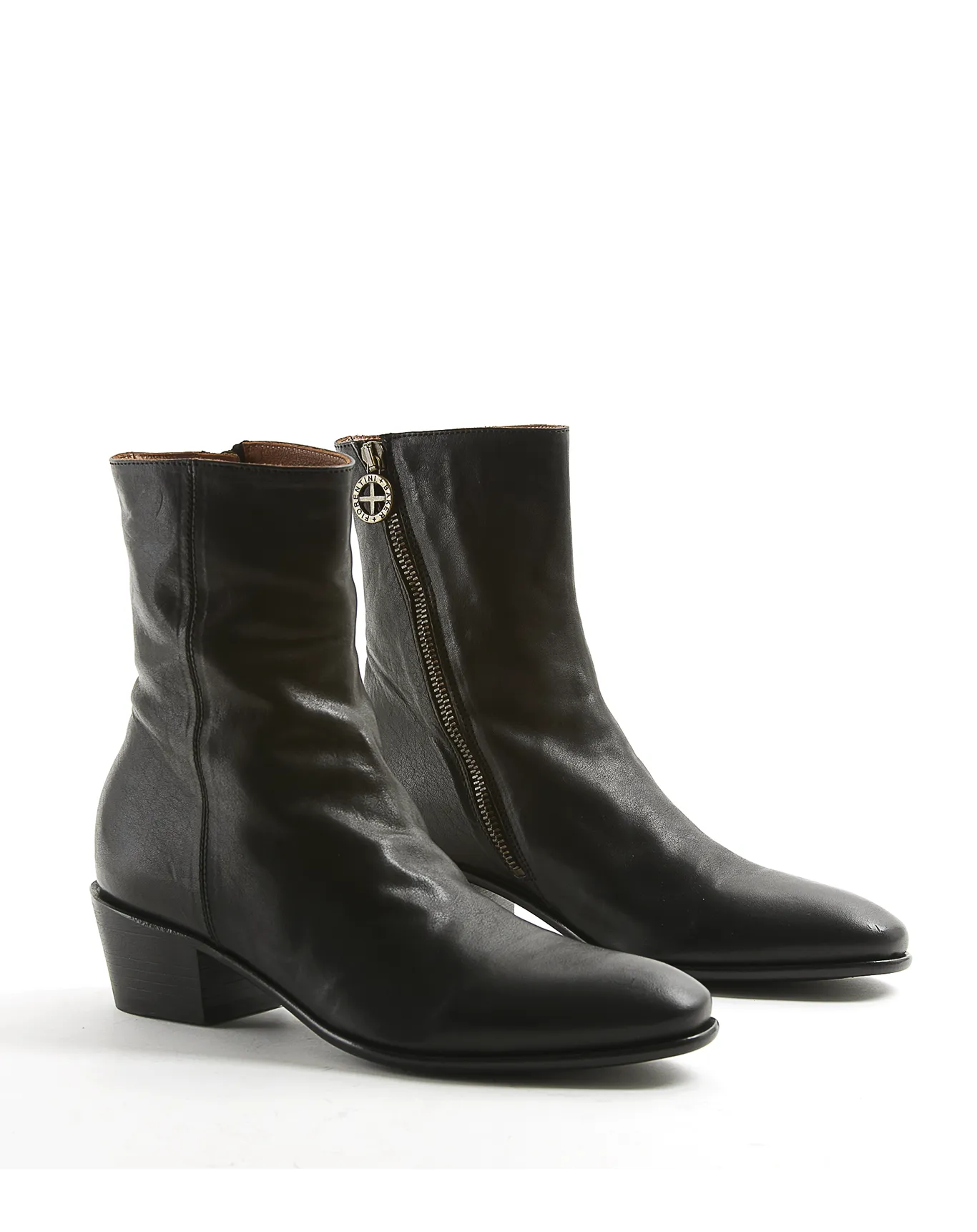 MATT Black Leather Boots sold by Fiorentini + Baker product image thumbnail 2