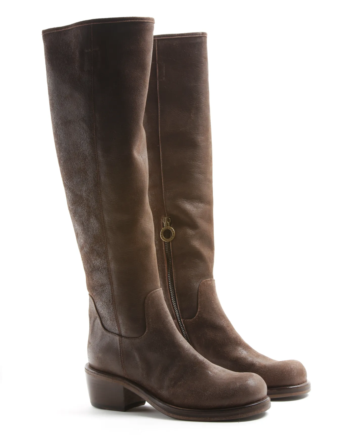 MEI Brown Leather Boots sold by Fiorentini + Baker product image thumbnail 2