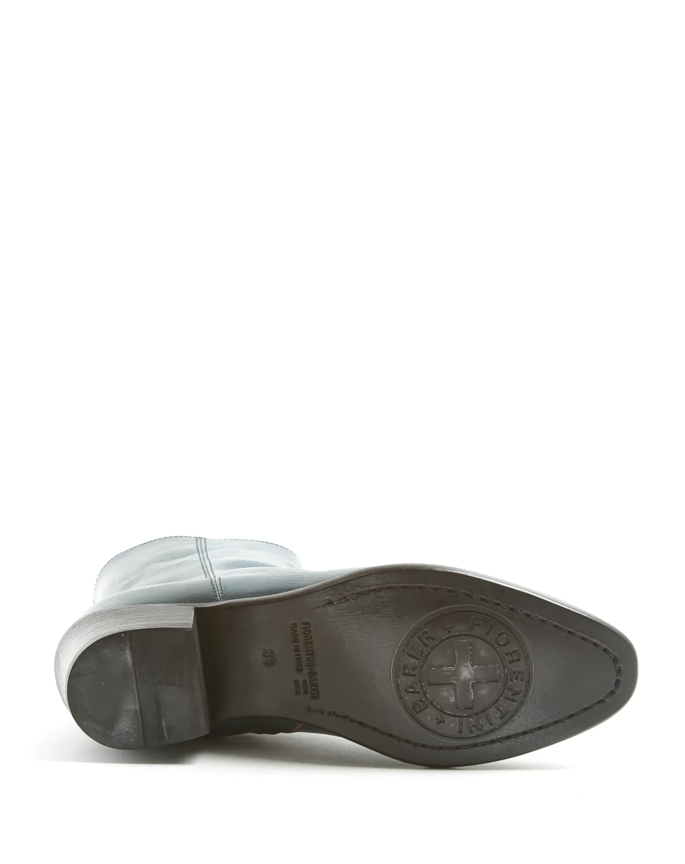 MATT Petrol Leather Boots sold by Fiorentini + Baker product image thumbnail 5