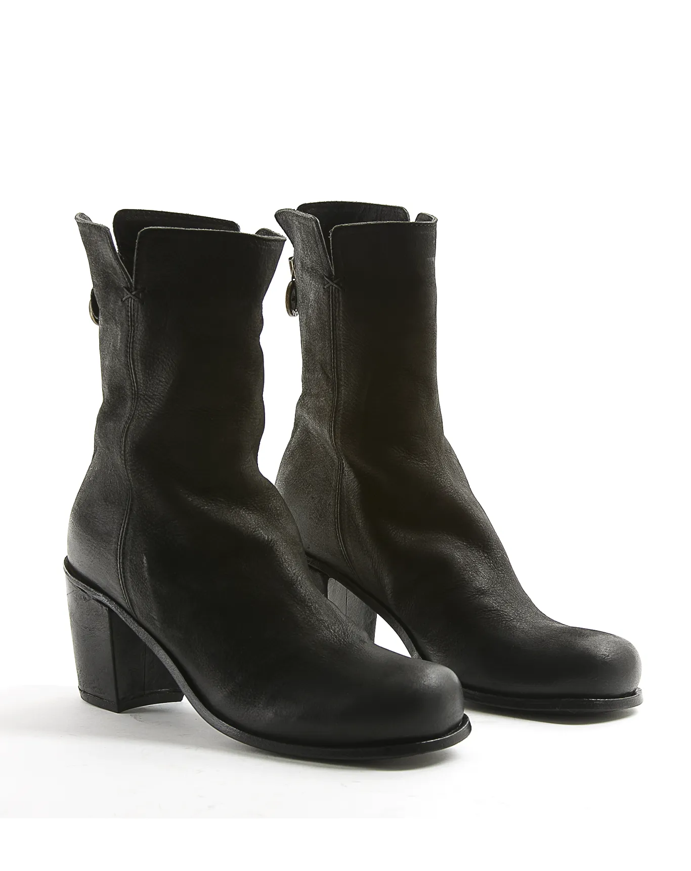 JONI Black Leather Boots sold by Fiorentini + Baker product image thumbnail 2
