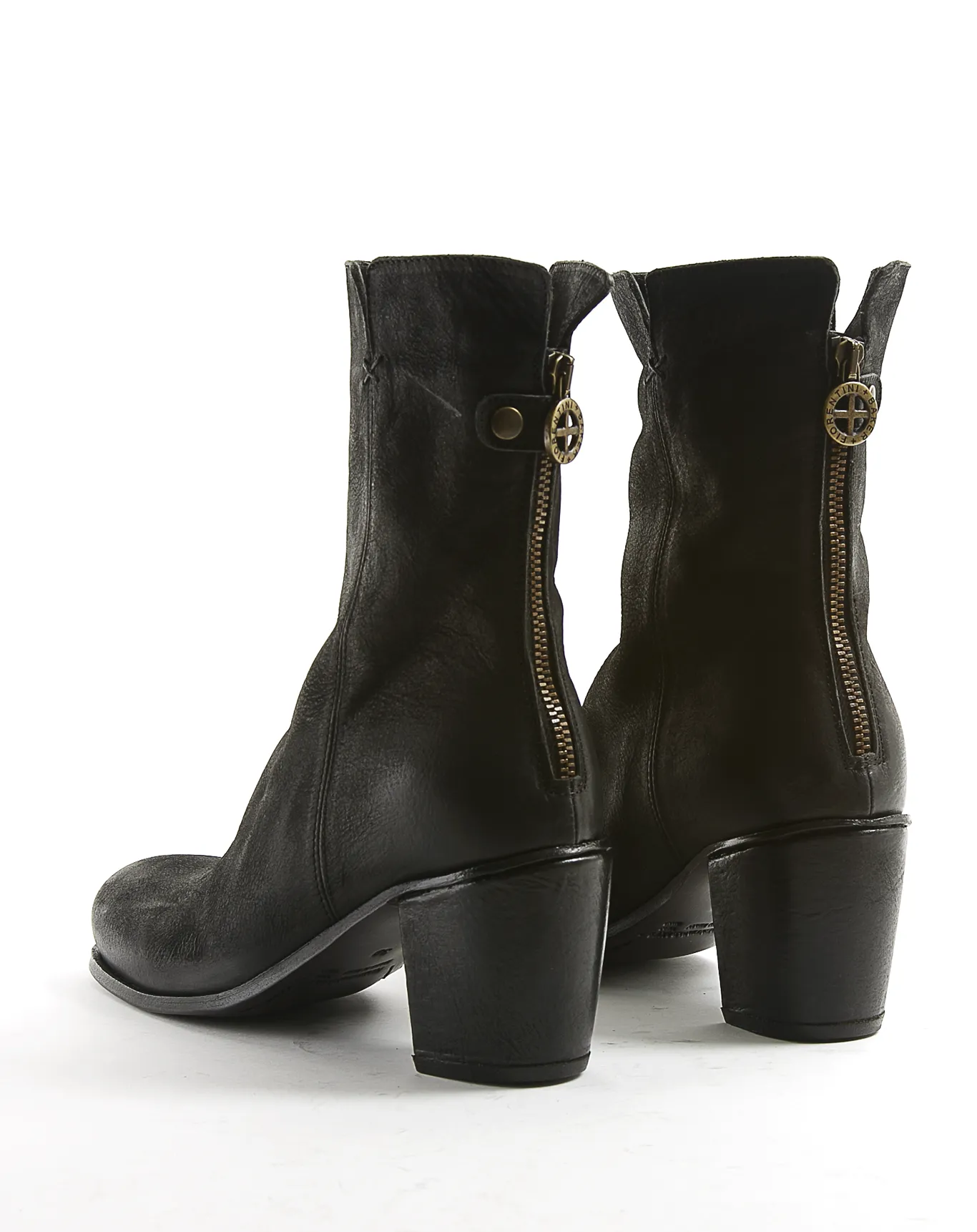 JONI Black Leather Boots sold by Fiorentini + Baker product image thumbnail 3