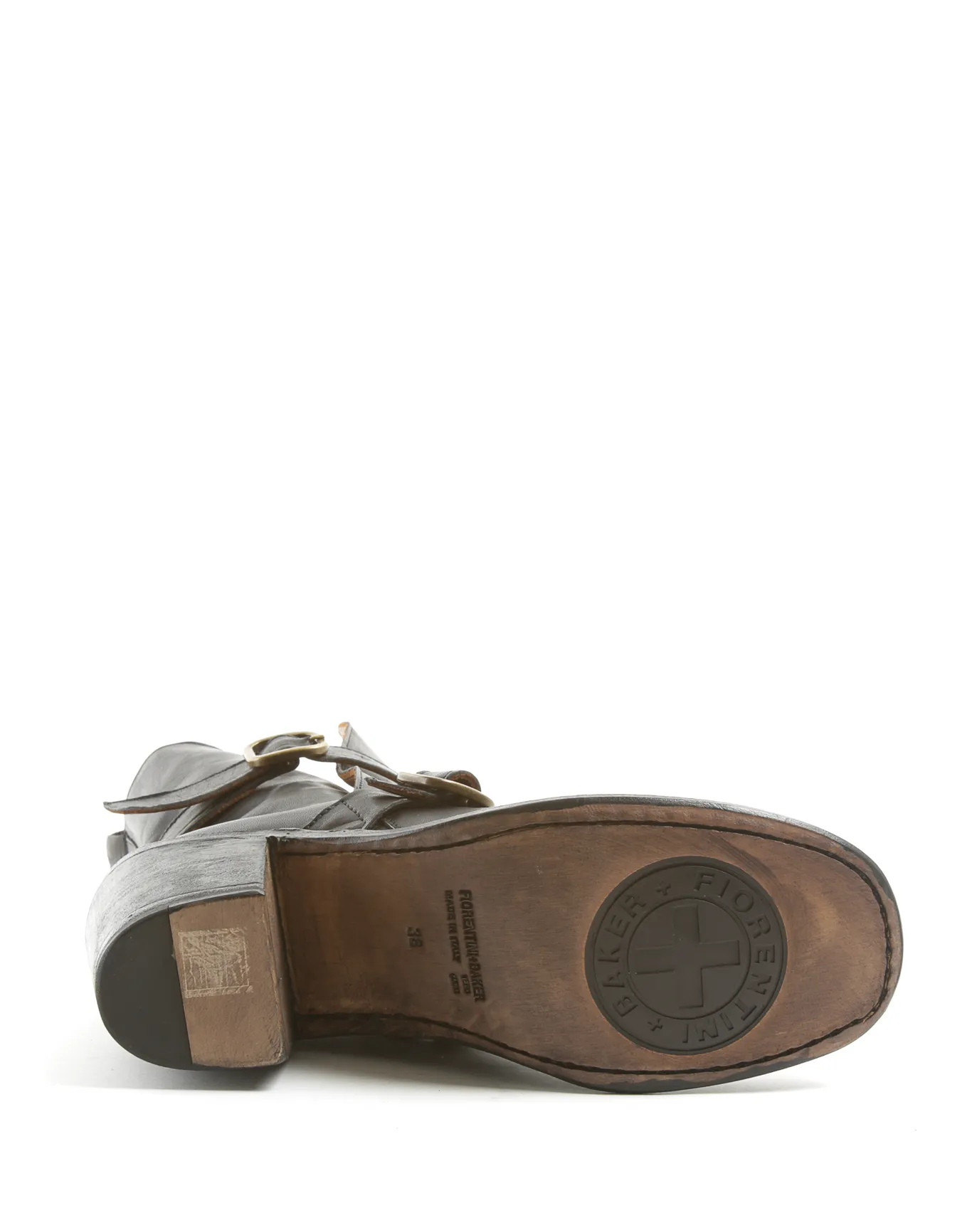 JAZ Black Leather Boots sold by Fiorentini + Baker product image thumbnail 5