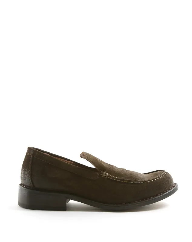 FELLA Brown Suede Loafers made by Fiorentini + Baker