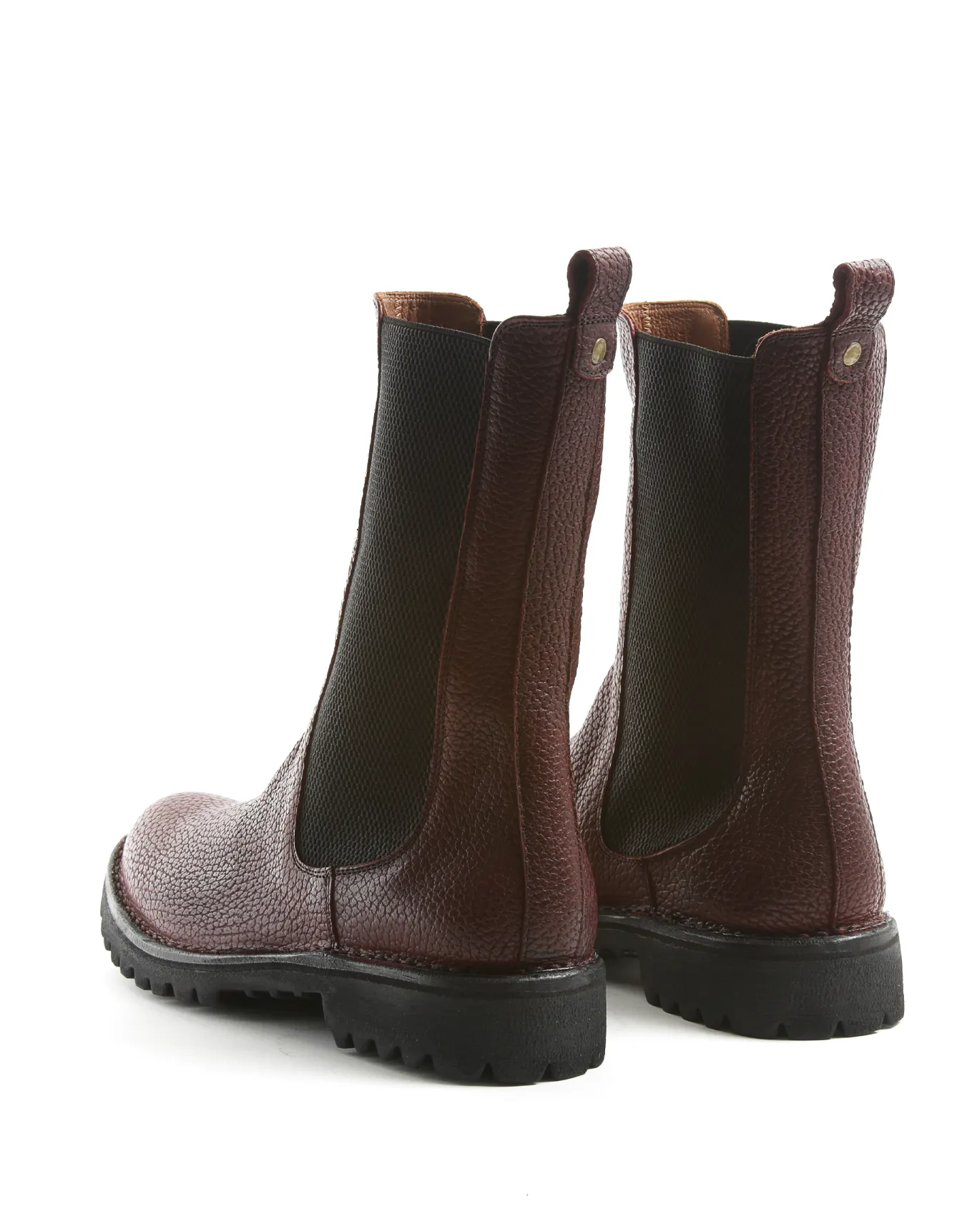 M-EDRA Burgundy Leather Boots sold by Fiorentini + Baker product image thumbnail 3