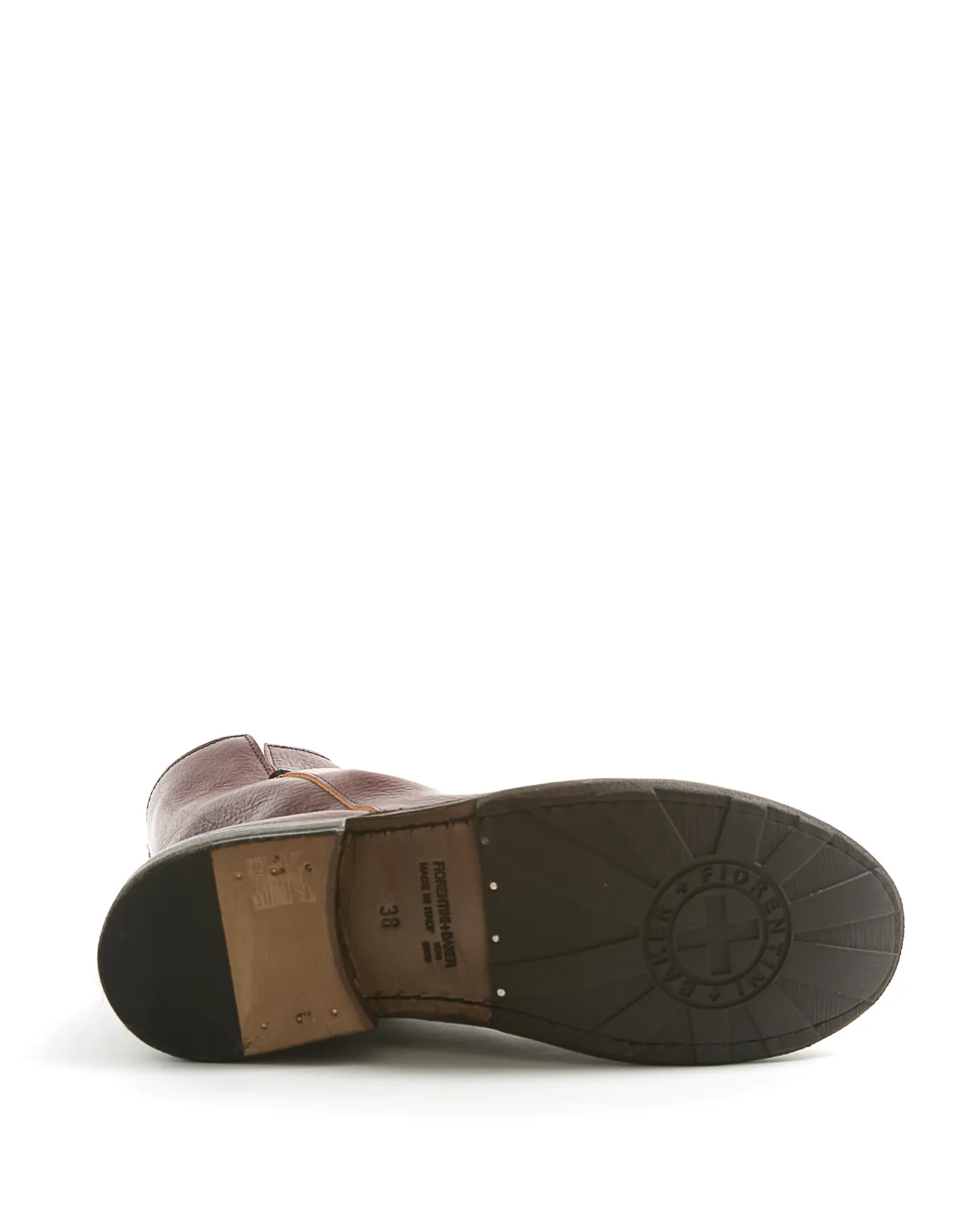 ELF Red Wine Leather Boots sold by Fiorentini + Baker product image thumbnail 5