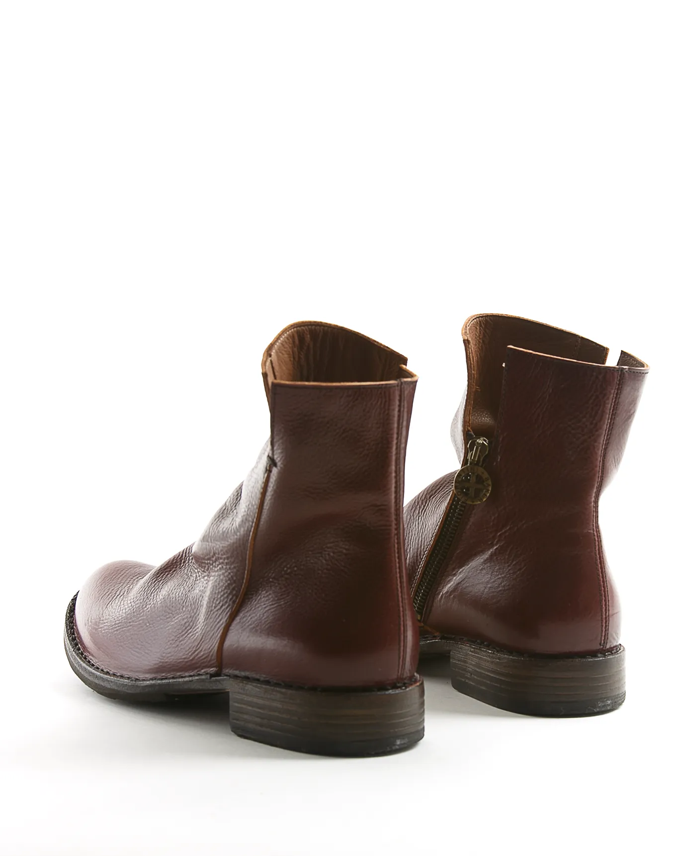 ELF Red Wine Leather Boots sold by Fiorentini + Baker product image thumbnail 3