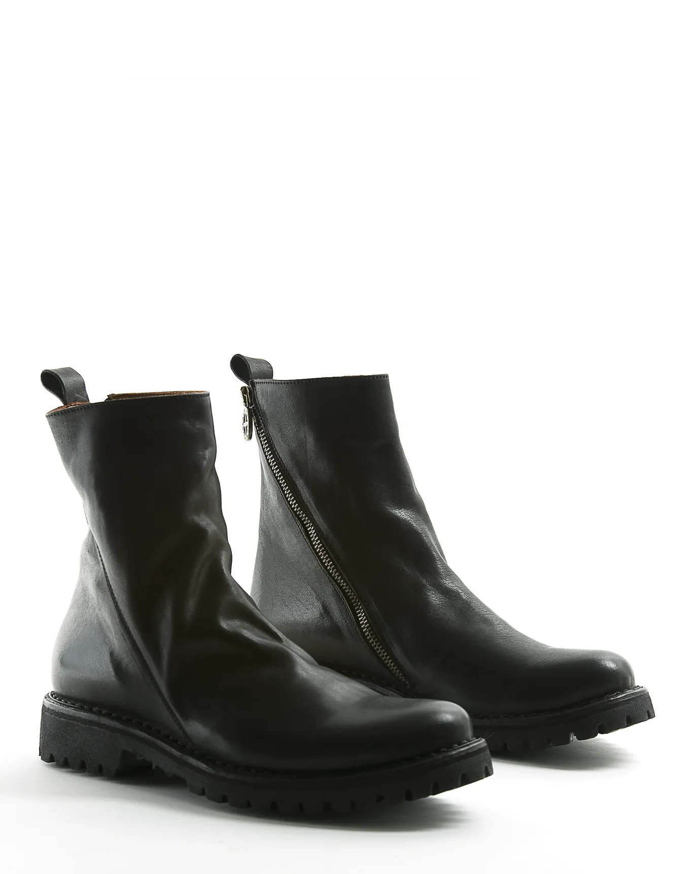 M-EVI Black Leather Boots sold by Fiorentini + Baker product image thumbnail 2