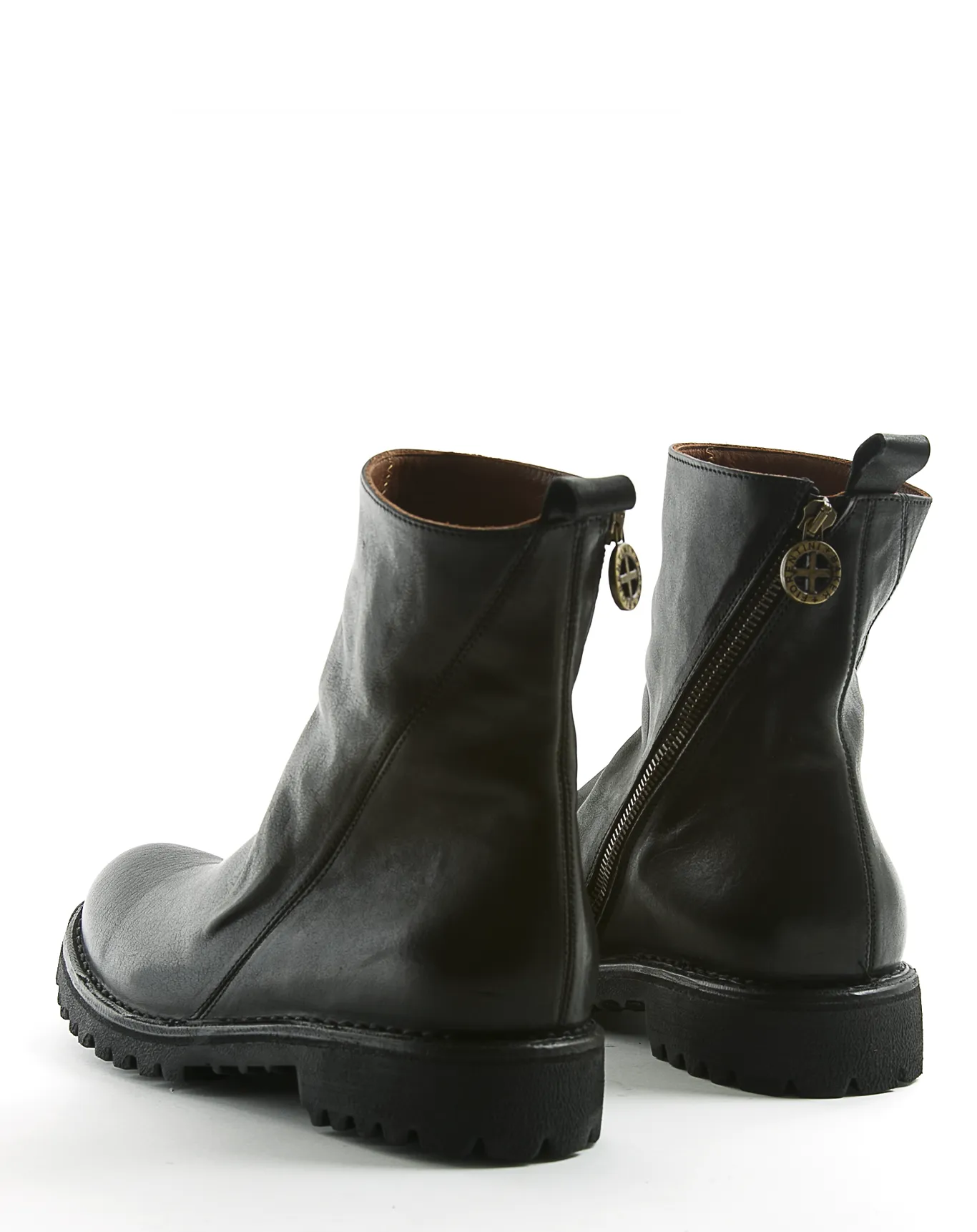 M-EVI Black Leather Boots sold by Fiorentini + Baker product image thumbnail 3