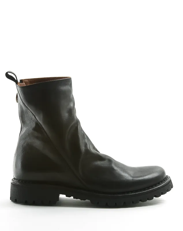 M-EVI Black Leather Boots sold by Fiorentini + Baker