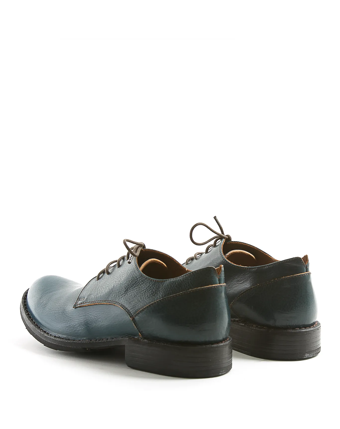 706 Petrol Leather Derby Shoes sold by Fiorentini + Baker product image thumbnail 3
