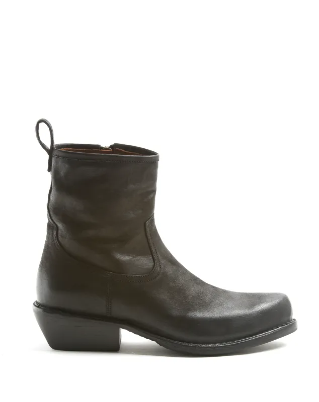 DAN Black Leather Boots sold by Fiorentini + Baker