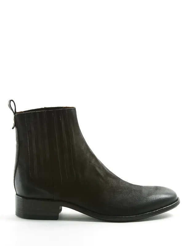 CATCH Black Leather Boots sold by Fiorentini + Baker