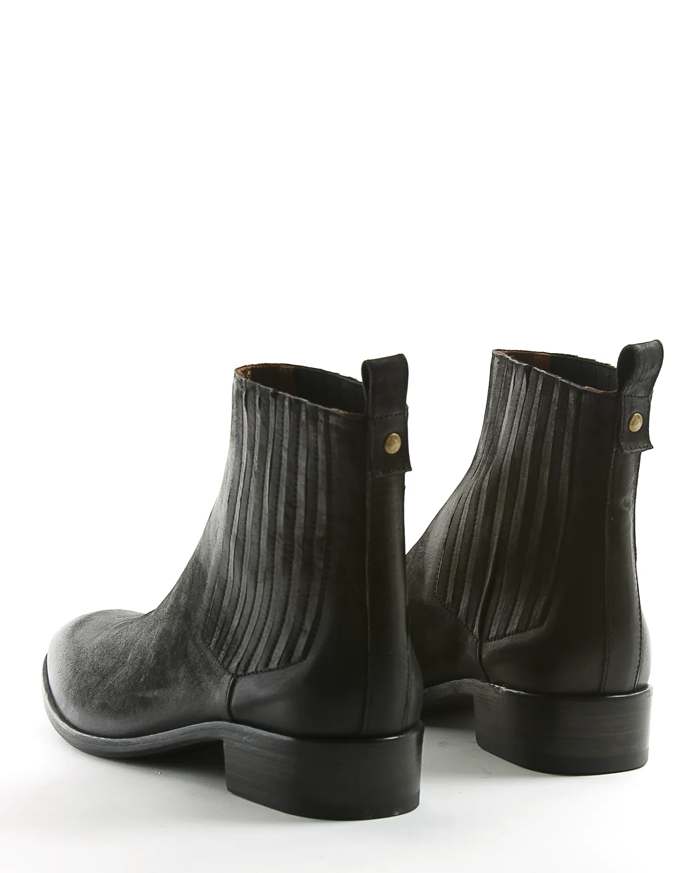 CATCH Black Leather Boots sold by Fiorentini + Baker product image thumbnail 3