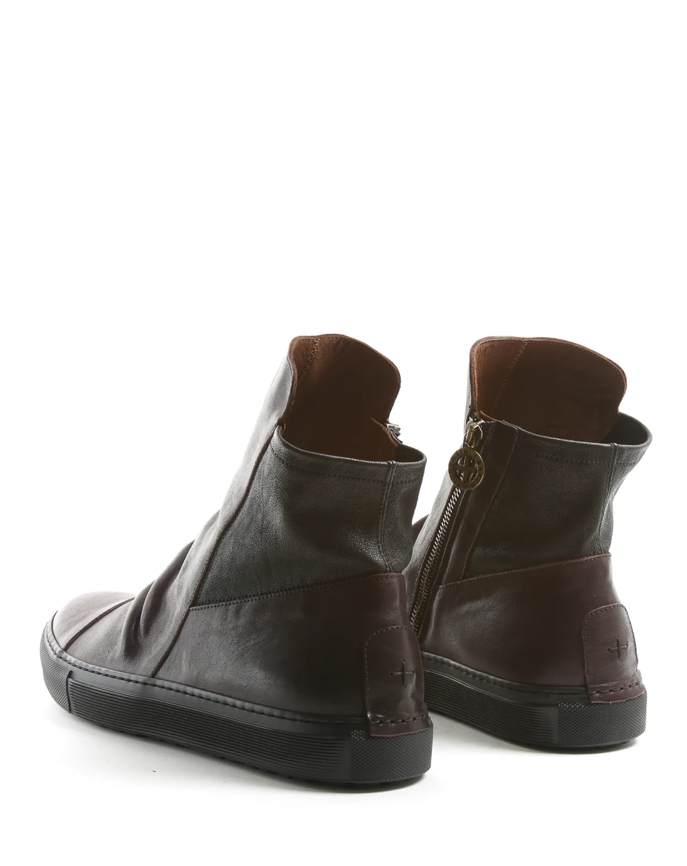 BRET Burgundy Leather Sneaker Boots sold by Fiorentini + Baker product image thumbnail 3
