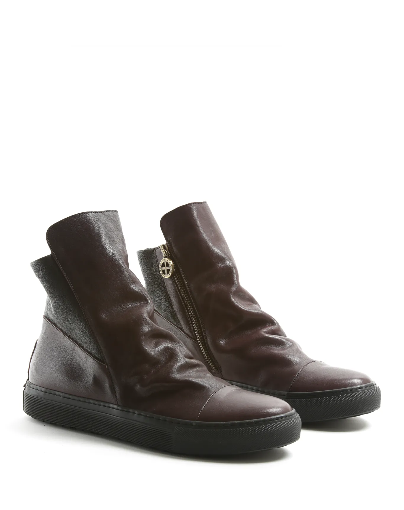 BRET Burgundy Leather Sneaker Boots sold by Fiorentini + Baker product image thumbnail 2