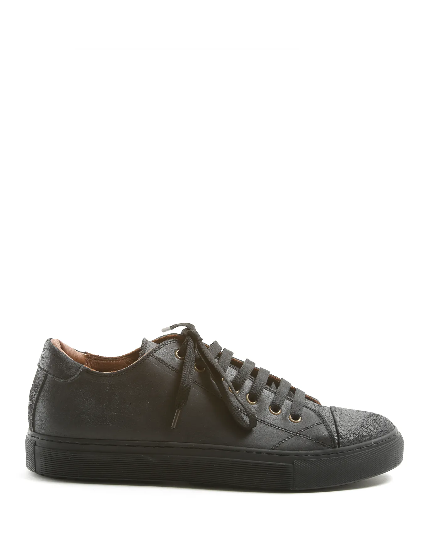 BEXY Black Leather Sneakers sold by Fiorentini + Baker