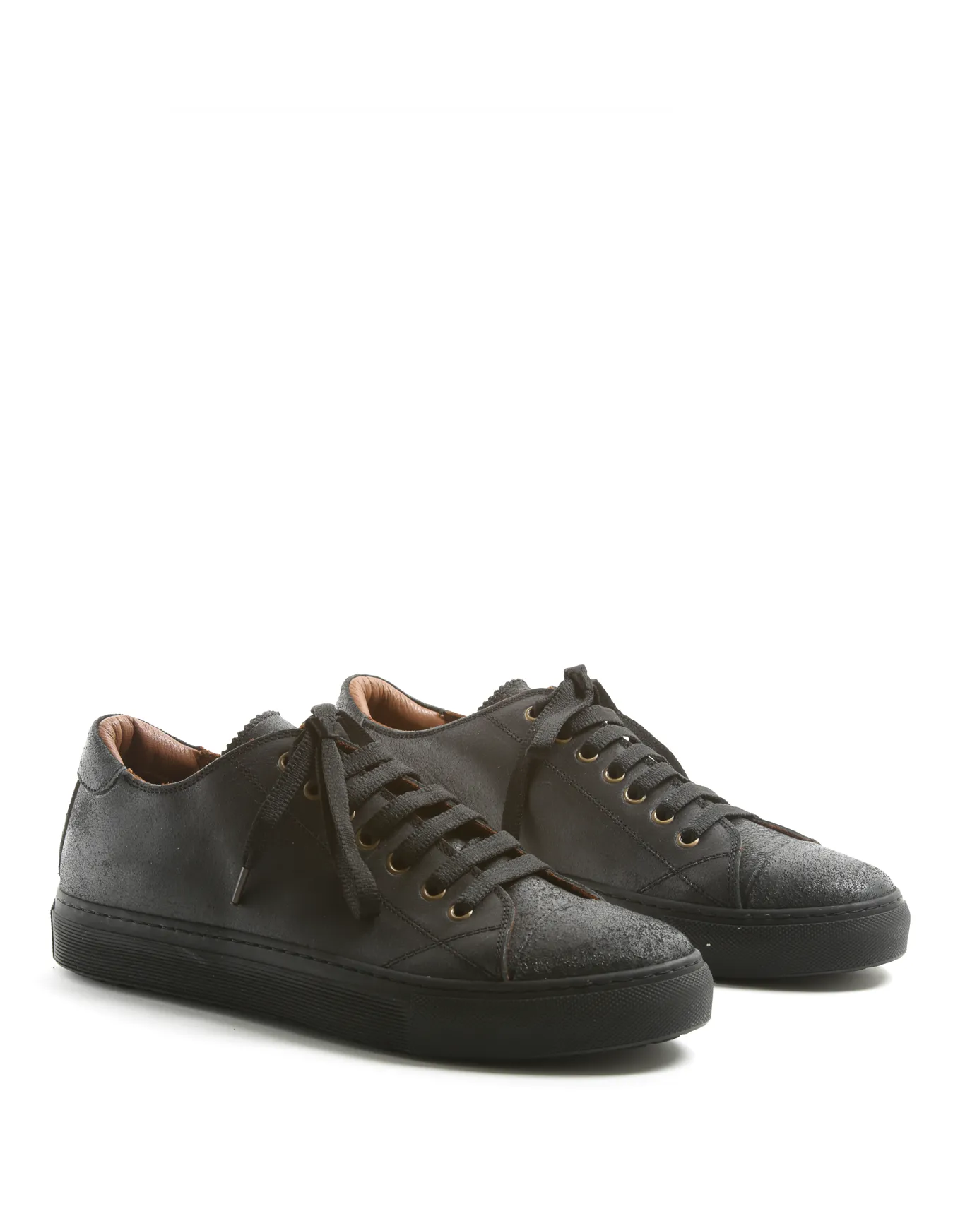BEXY Black Leather Sneakers sold by Fiorentini + Baker product image thumbnail 2