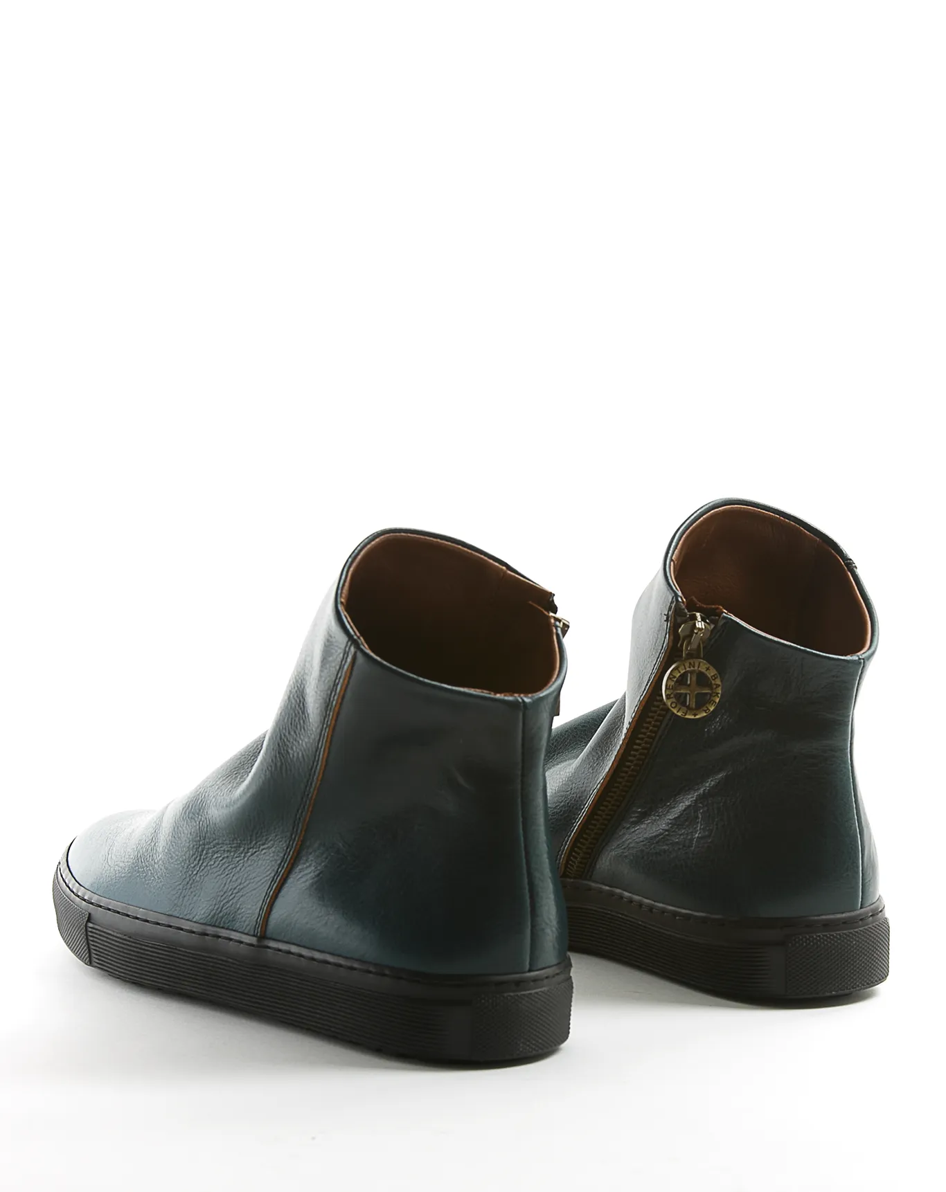 BIEL Petrol Leather Sneakers sold by Fiorentini + Baker product image thumbnail 3