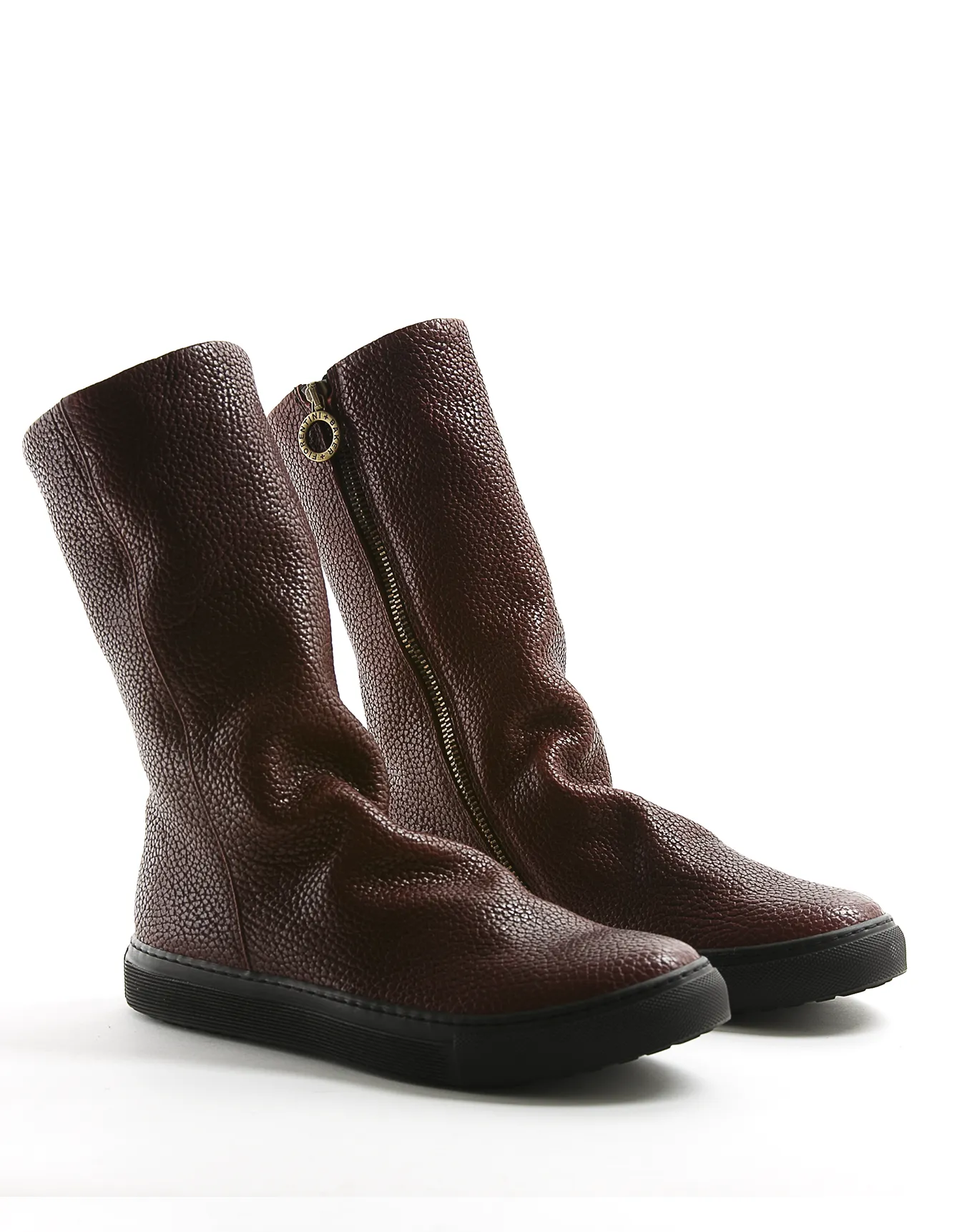 BILLY Burgundy Leather Sneakers Boots sold by Fiorentini + Baker product image thumbnail 2