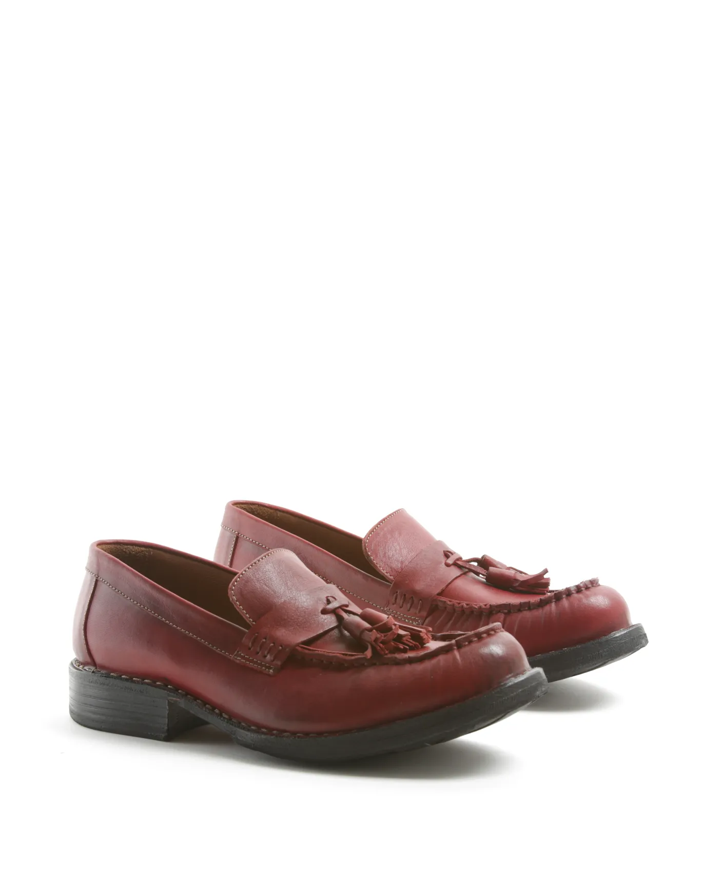 ERIC Red Leather Loafer sold by Fiorentini + Baker product image thumbnail 2