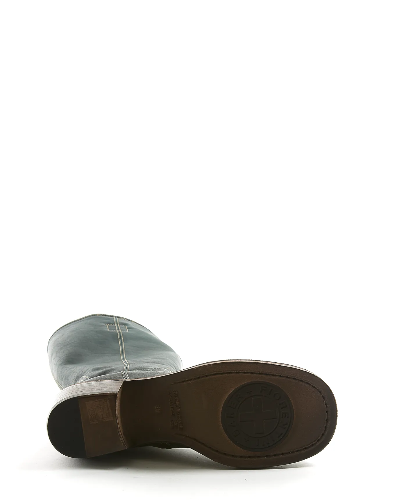 MOLL Green Leather Boots sold by Fiorentini + Baker product image thumbnail 5