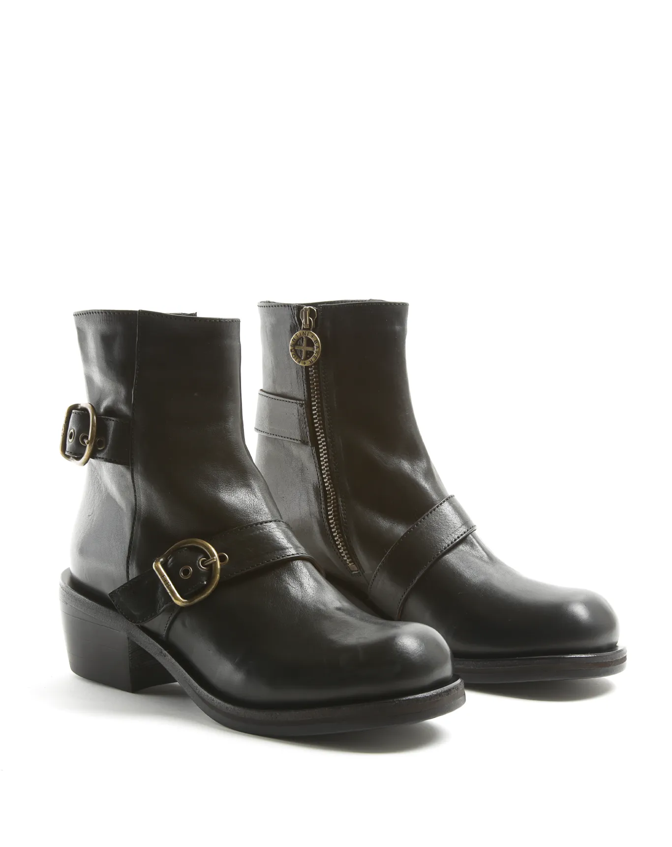 MOKE Black Leather Boots sold by Fiorentini + Baker product image thumbnail 2