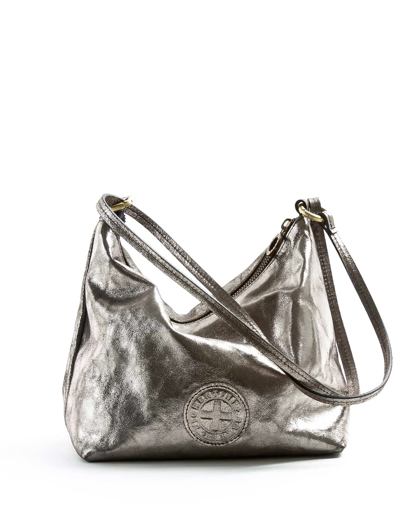 YOKO Silver Leather Bag sold by Fiorentini + Baker