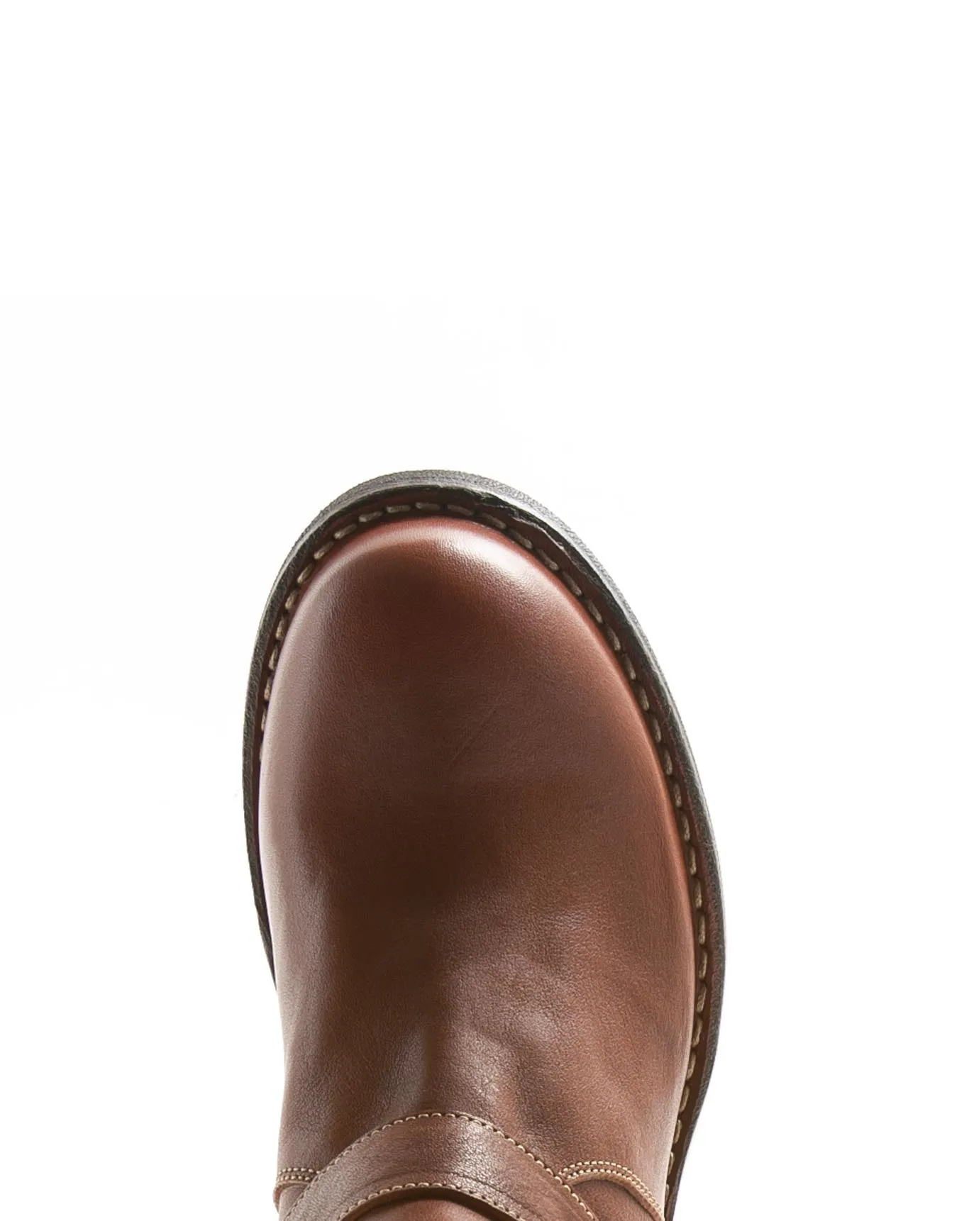 EVIA Brown Leather Boots sold by Fiorentini + Baker product image thumbnail 4