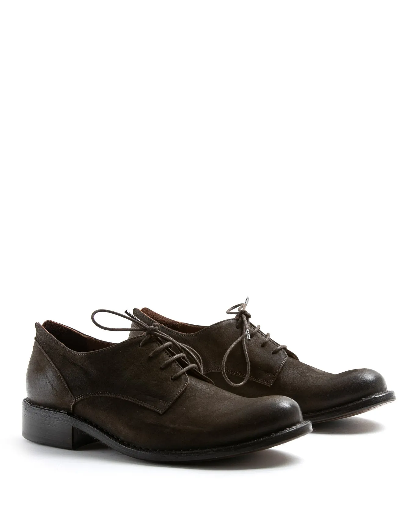 F-706 Brown Leather Derby Shoes sold by Fiorentini + Baker product image thumbnail 2