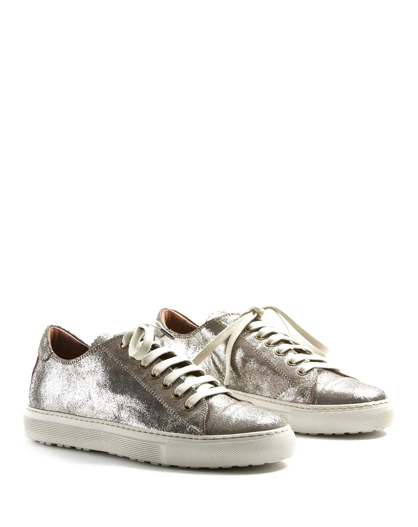 BEXY Gunmetal Leather Sneakers sold by Fiorentini + Baker product image thumbnail 2