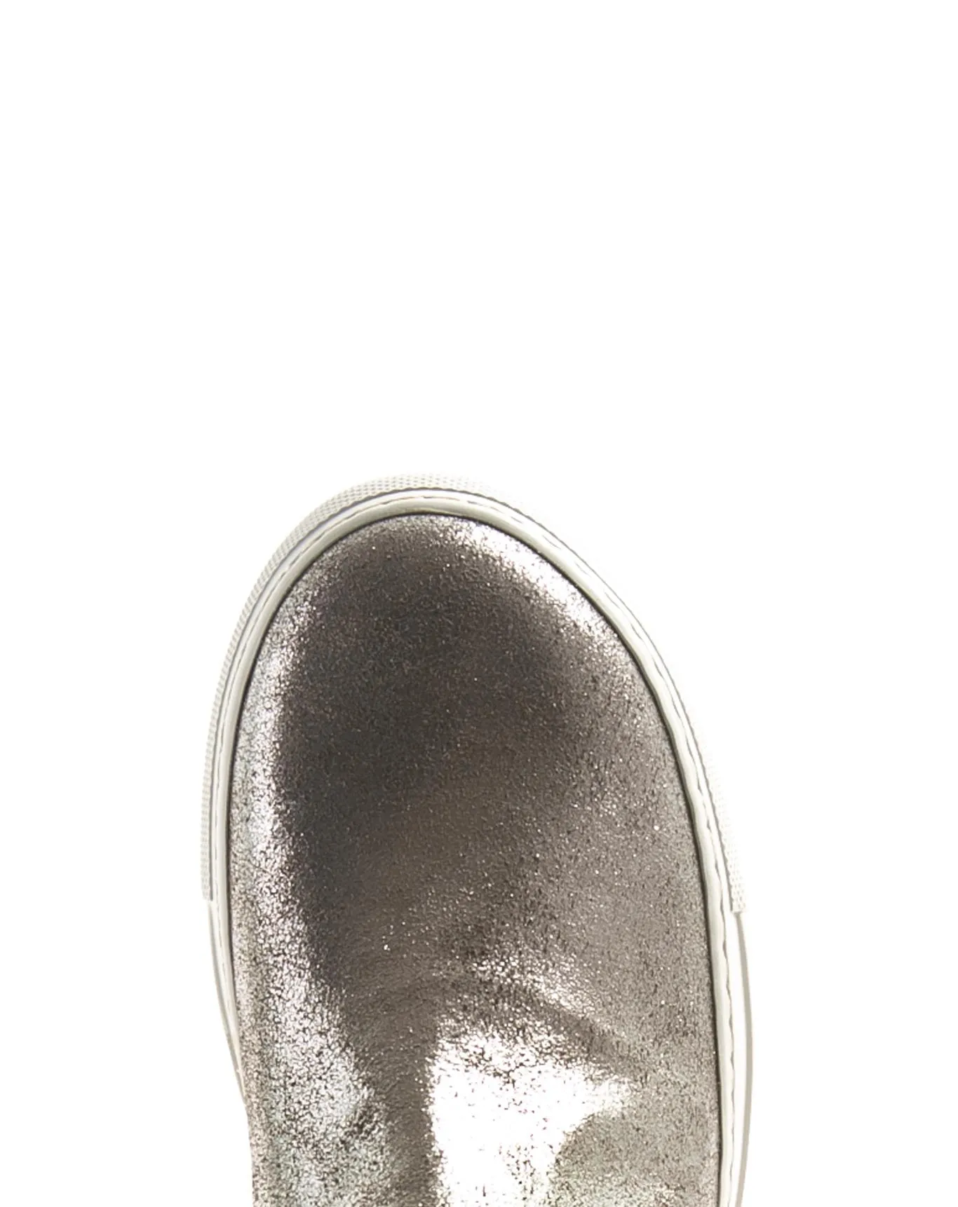 BRIE Gunmetal Leather Sneakers sold by Fiorentini + Baker product image thumbnail 4
