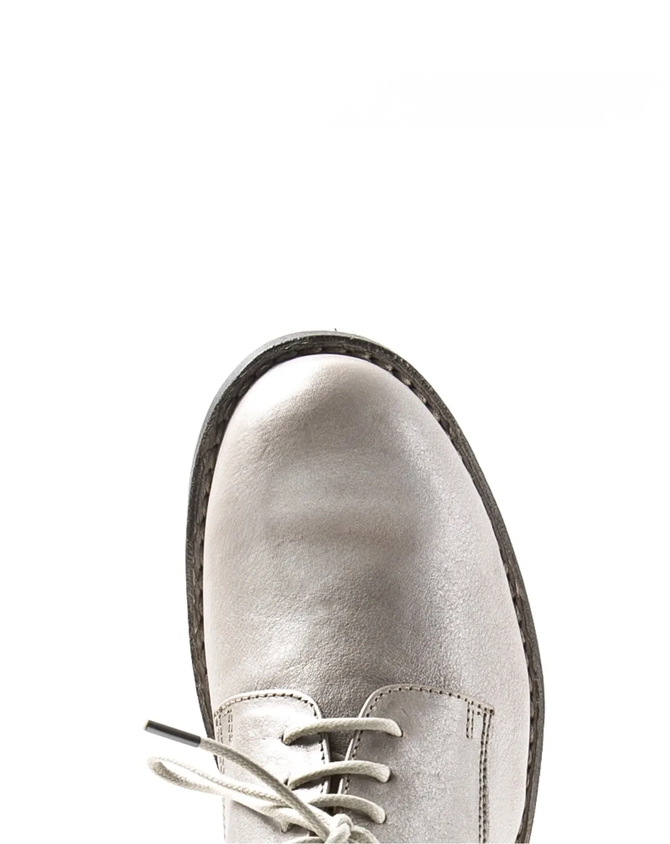 F-706 Silver Leather Derby Shoes sold by Fiorentini + Baker product image thumbnail 4
