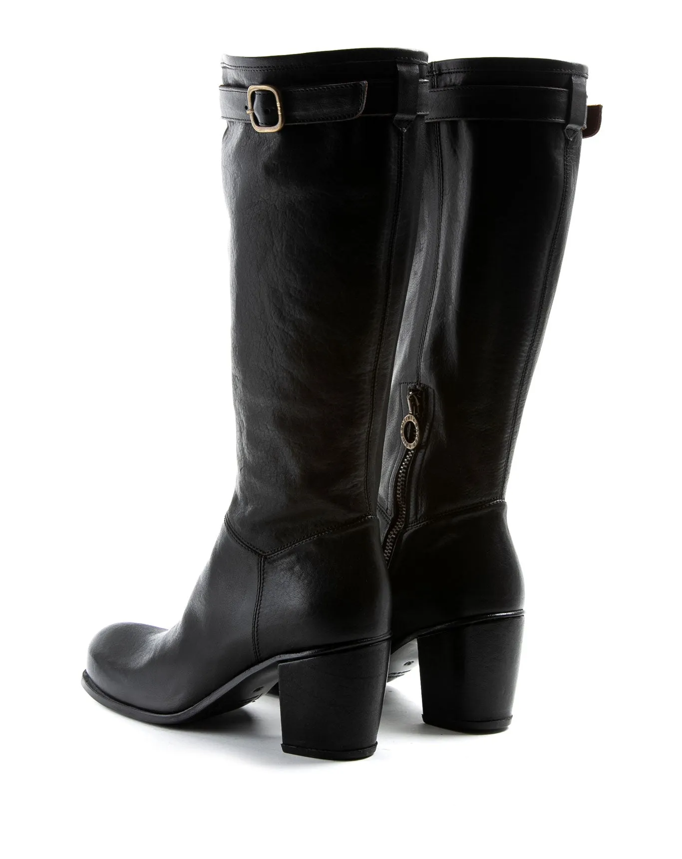 JENNA Black Leather Boots sold by Fiorentini + Baker product image thumbnail 3