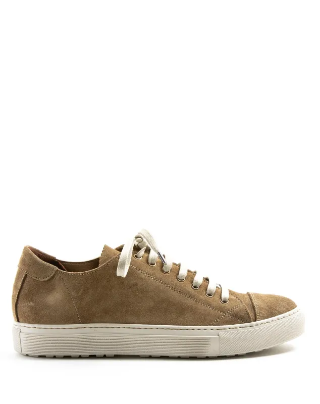BET Khaki Suede Sneakers made by Fiorentini + Baker