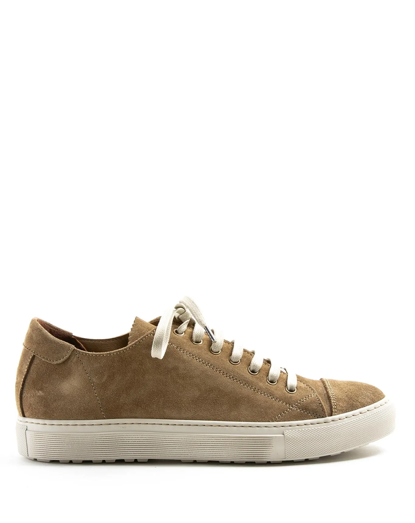 BET Khaki Suede Sneakers sold by Fiorentini + Baker