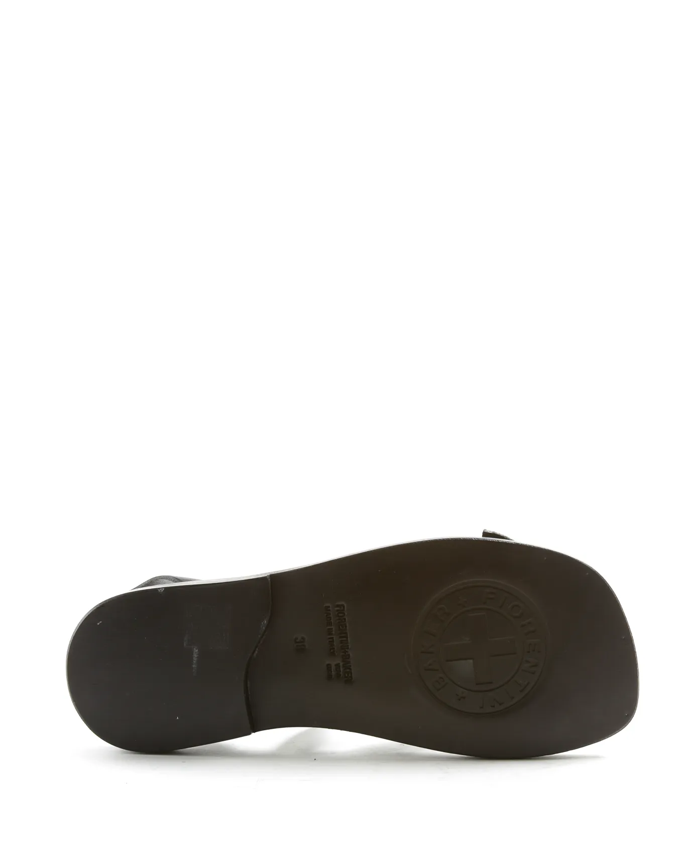 ZIVA Black Leather Sandals sold by Fiorentini + Baker product image thumbnail 4