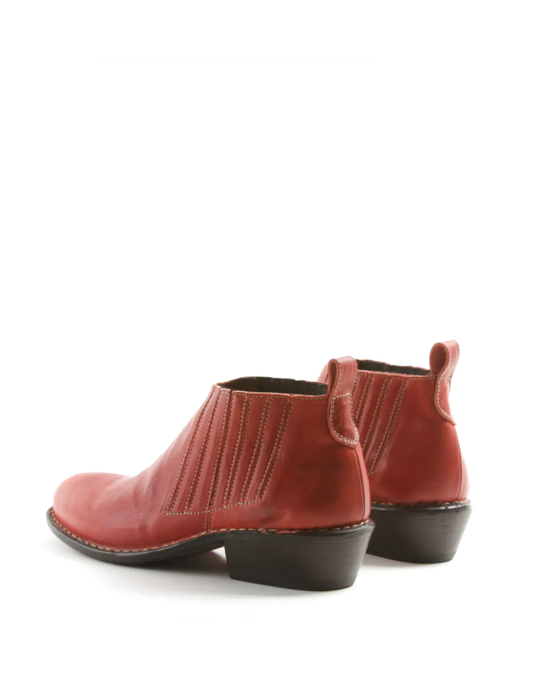 RAY Red Leather Boots sold by Fiorentini + Baker product image thumbnail 3