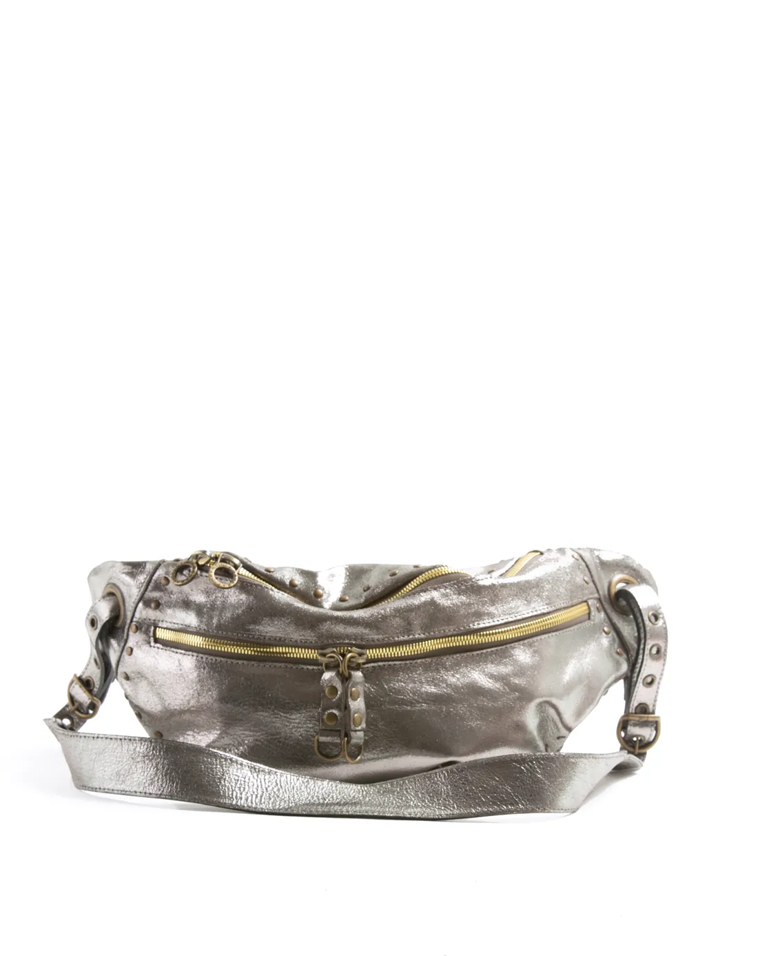 FRA Silver Leather Bag sold by Fiorentini + Baker