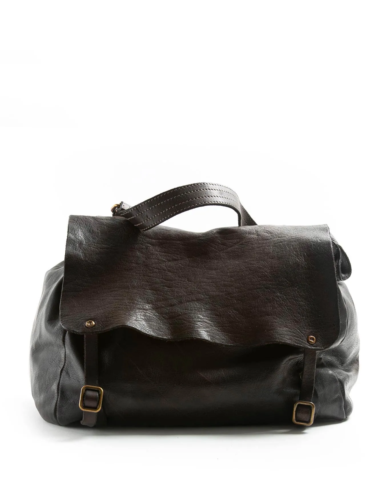 JEFF Brown Leather Bag sold by Fiorentini + Baker