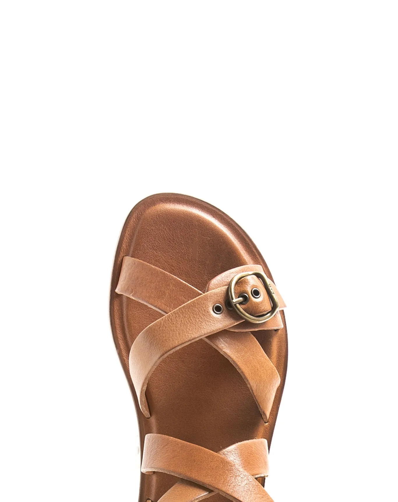 ZIVAS Light Brown Leather Sandals sold by Fiorentini + Baker product image thumbnail 4