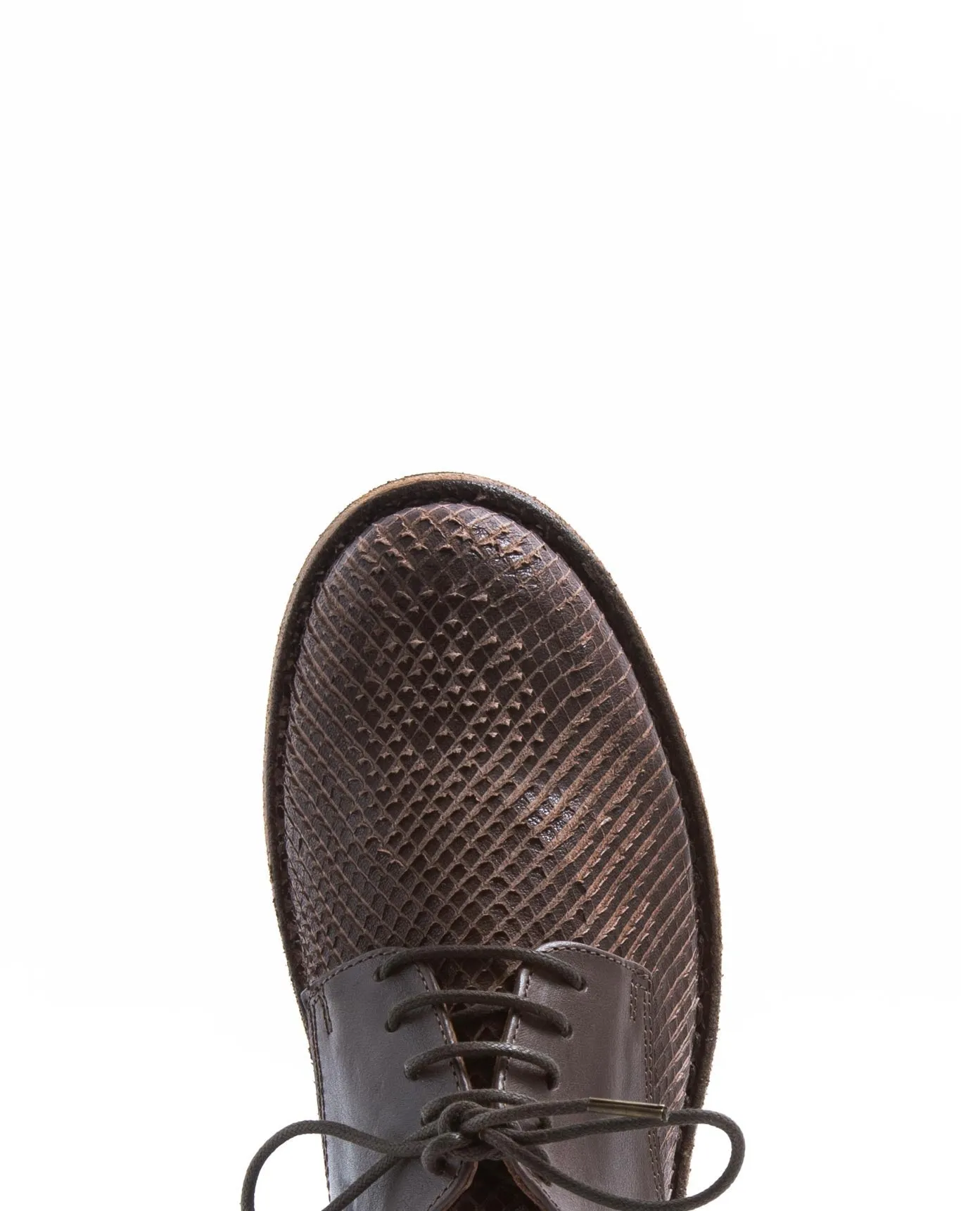 FRED Brown Leather Derby Shoes sold by Fiorentini + Baker product image thumbnail 4