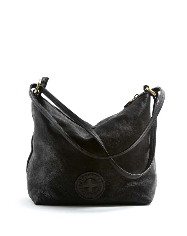 YOKO Black Leather Bag made by Fiorentini + Baker