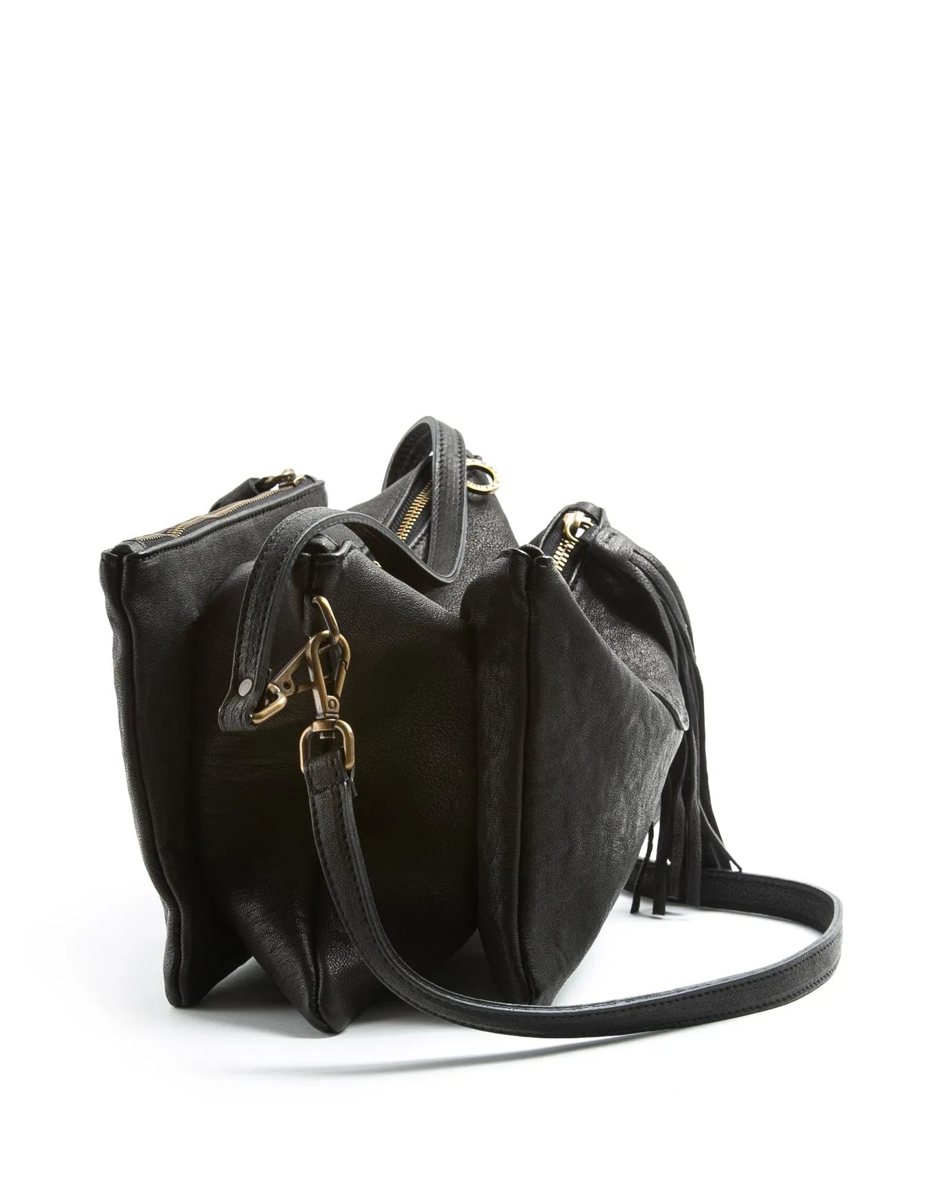 FUTURA Black Leather Bag sold by Fiorentini + Baker product image thumbnail 2