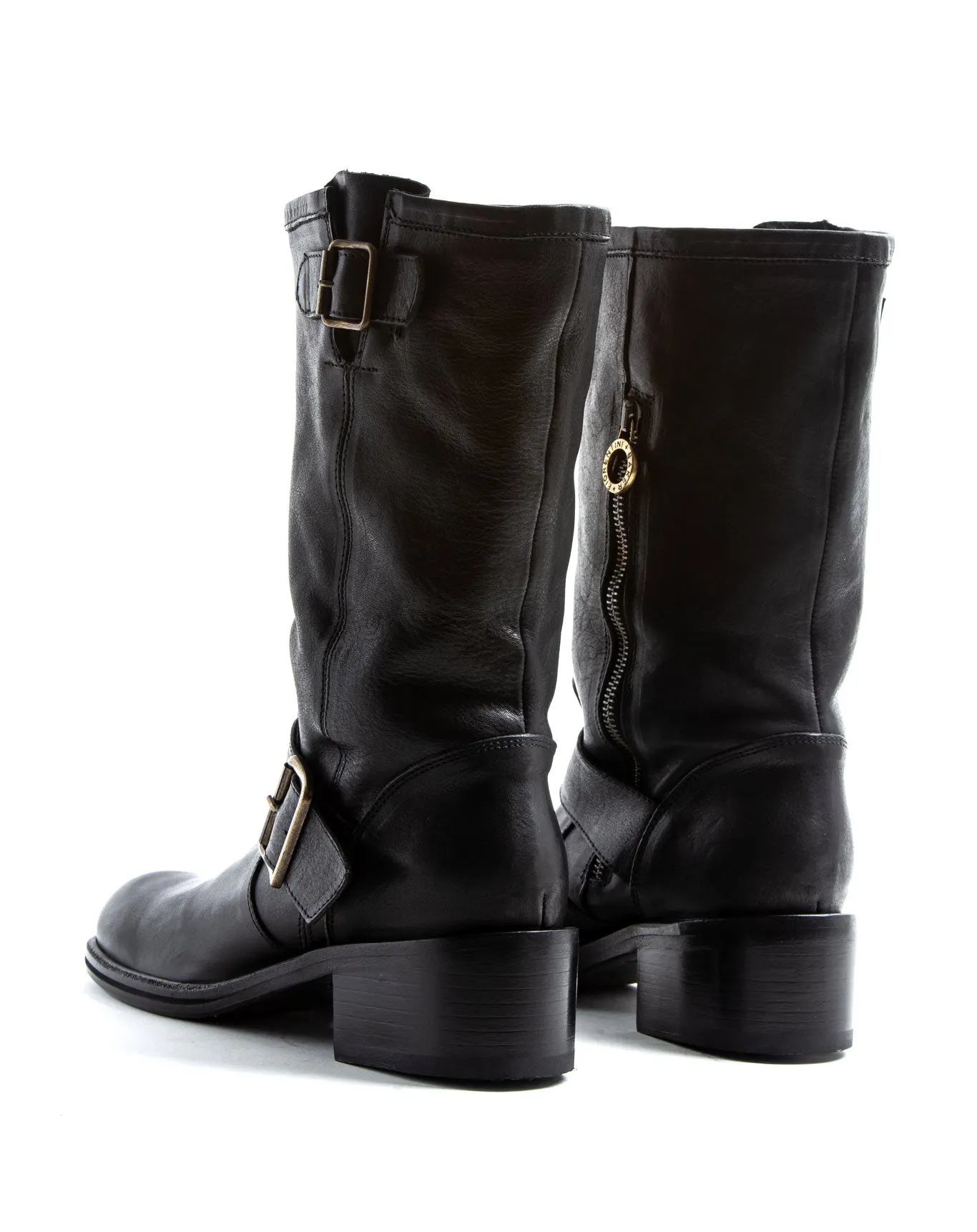MIK Black Leather Boots sold by Fiorentini + Baker product image thumbnail 3