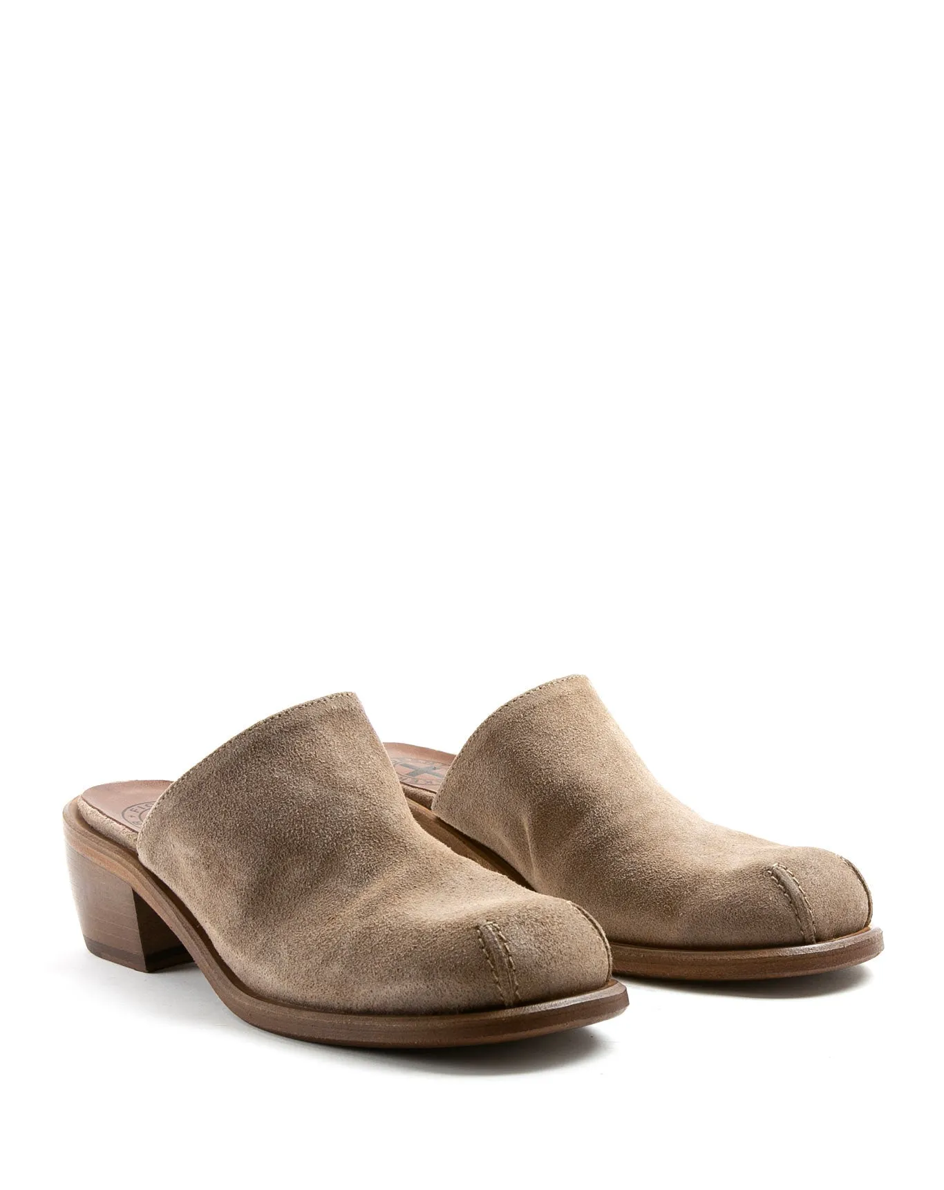 MIND Tobacco Suede Clogs sold by Fiorentini + Baker product image thumbnail 2