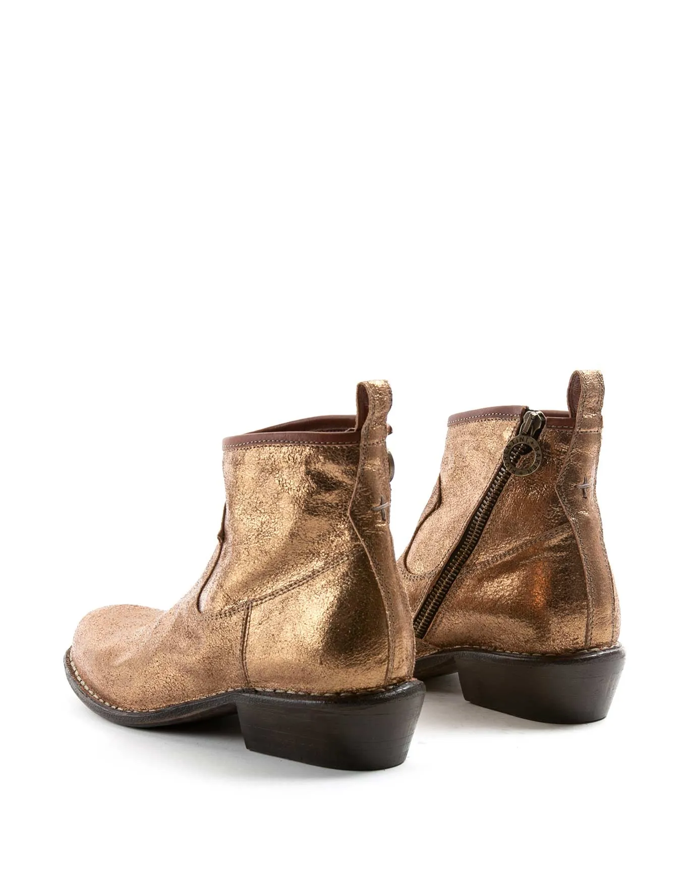 REN Gold Leather Boots sold by Fiorentini + Baker product image thumbnail 3