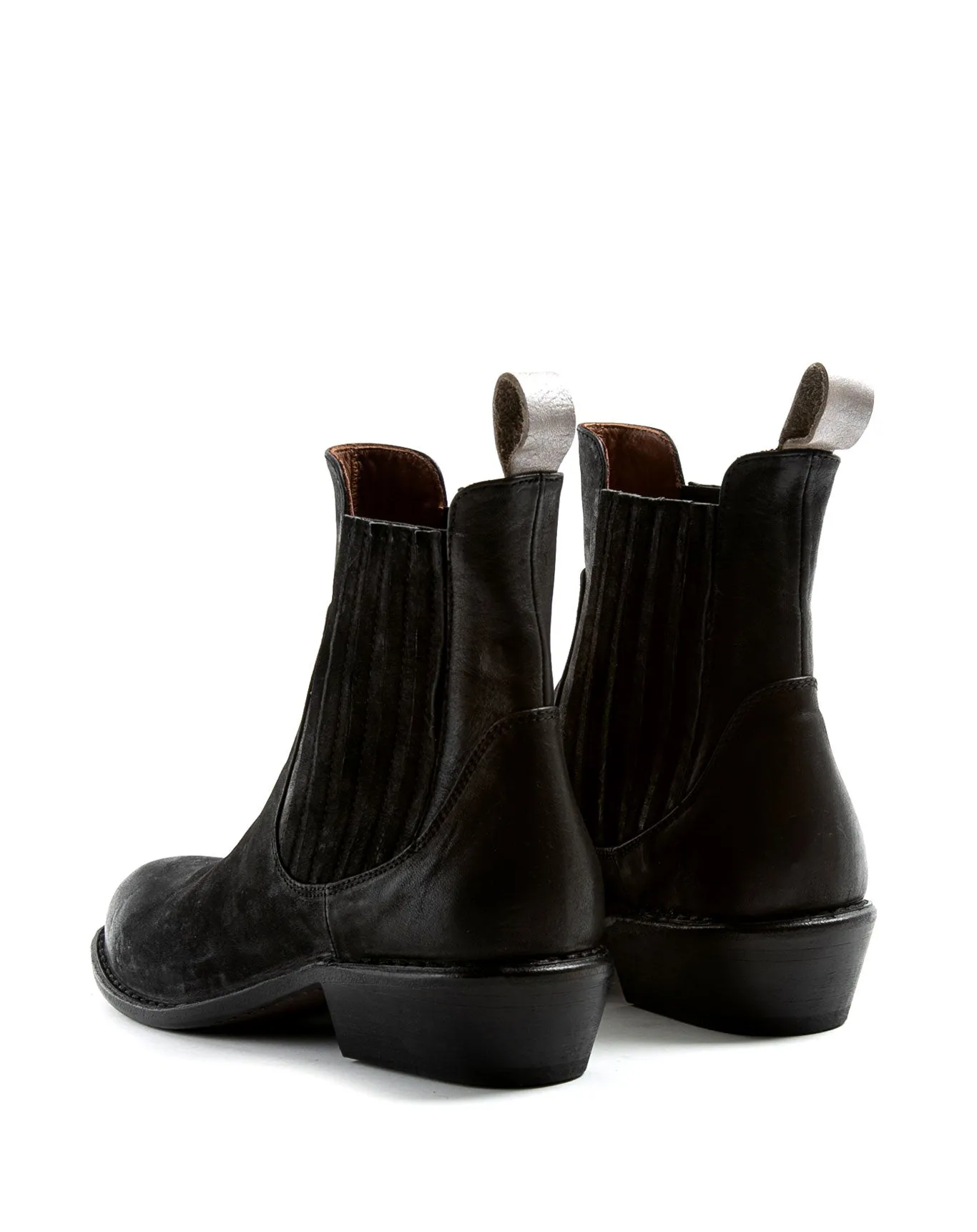 RUSE Black Leather Boots sold by Fiorentini + Baker product image thumbnail 3